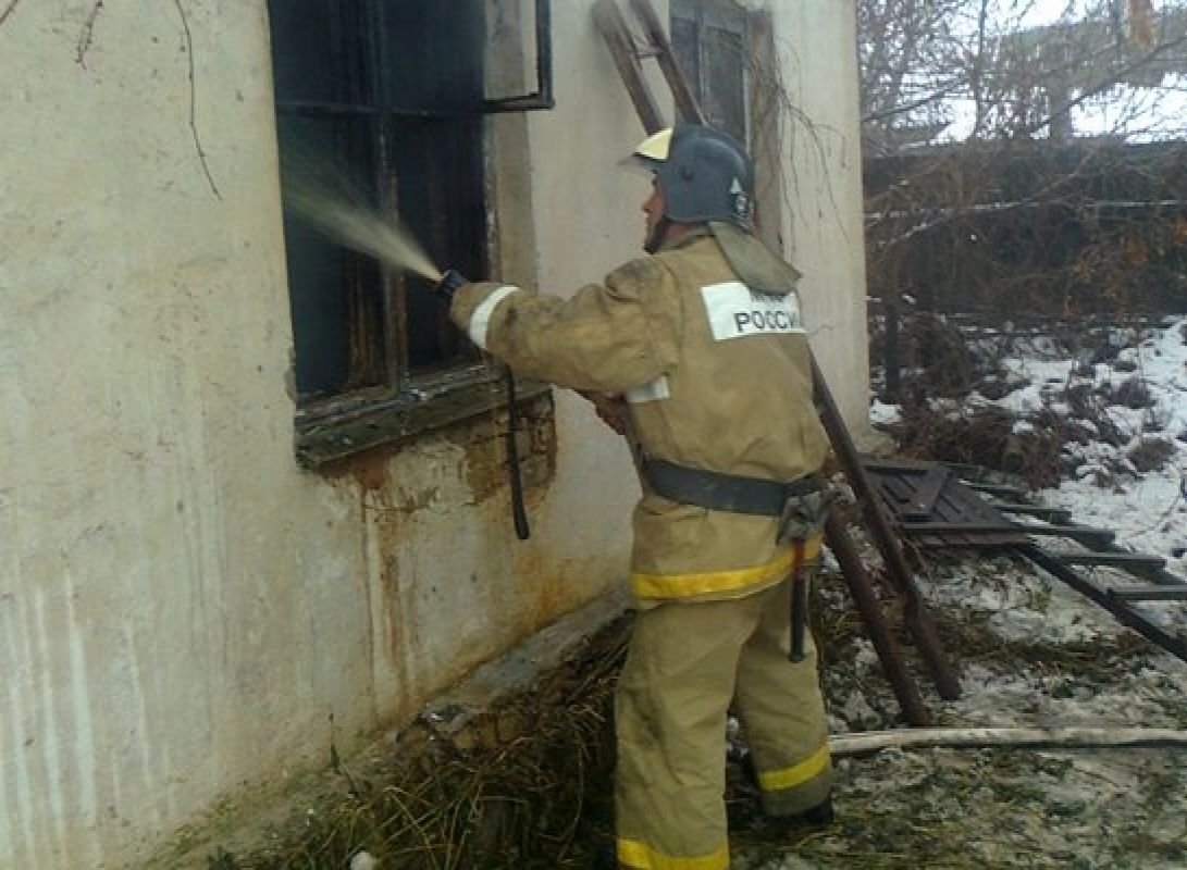 Мужчина погиб при пожаре в Воронежской области
