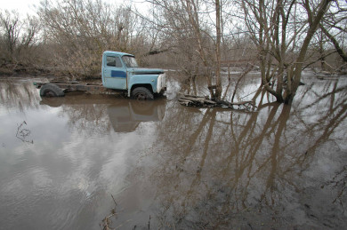 Количество затопленных мостов выросло до 15 в Воронежской области