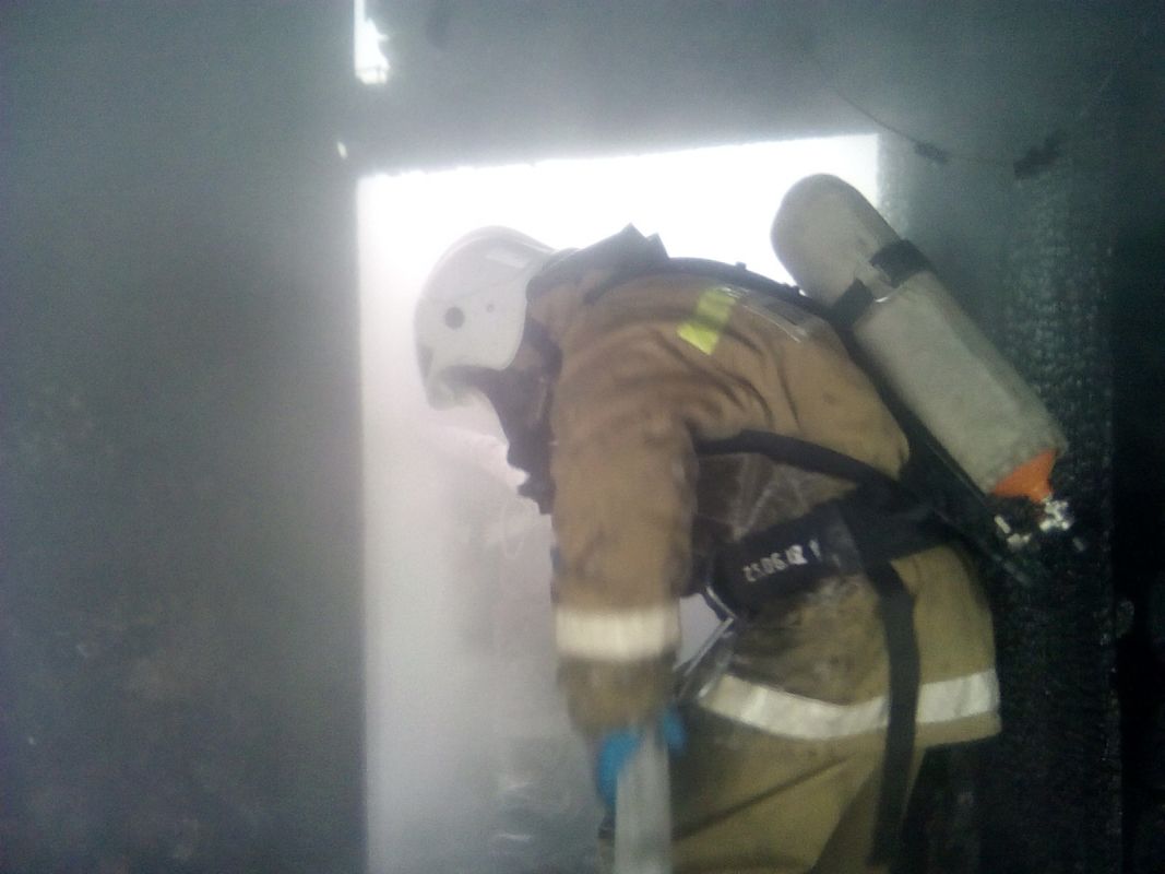 Мужчина получил ожоги при&nbsp;пожаре в&nbsp;Воронежской области