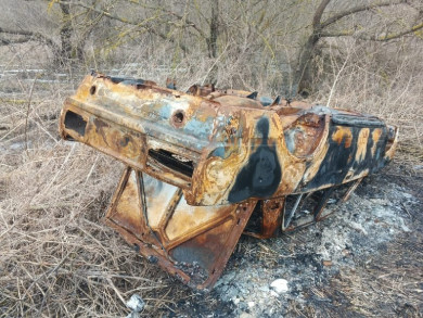 Два пьяных жителя Воронежской области угнали и сожгли машину своего приятеля
