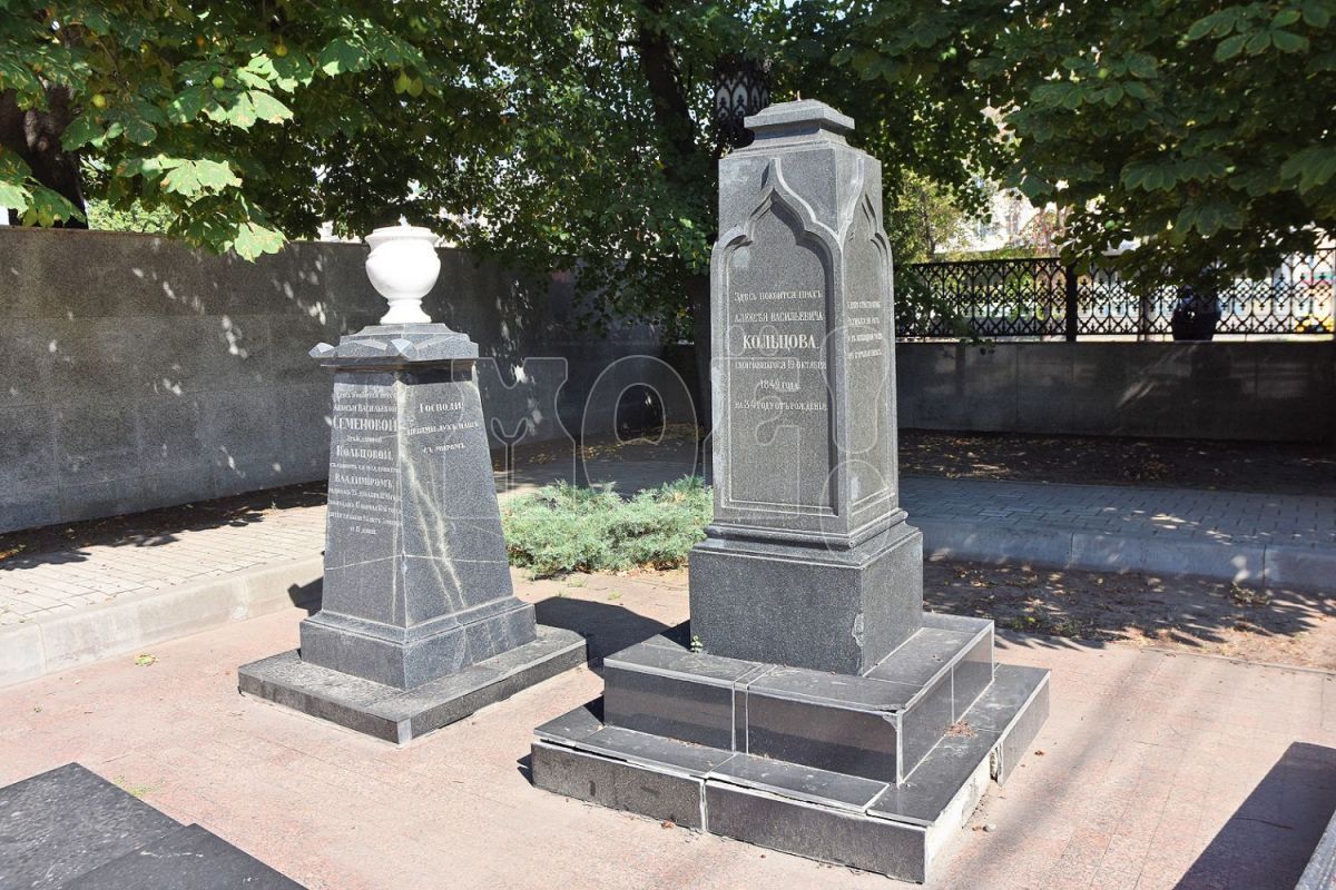 На проект реставрации могилы поэта Алексея Кольцова потратят до 830 тысяч рублей