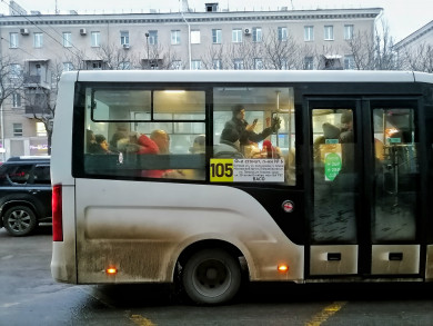 Два автобусных маршрута изменят на 10 дней в Воронеже