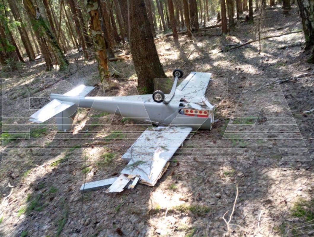 Начинённый взрывчаткой беспилотник нашли в&nbsp;подмосковном лесу