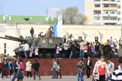 Стало известно, будет ли военная техника на параде Победы в Воронеже 