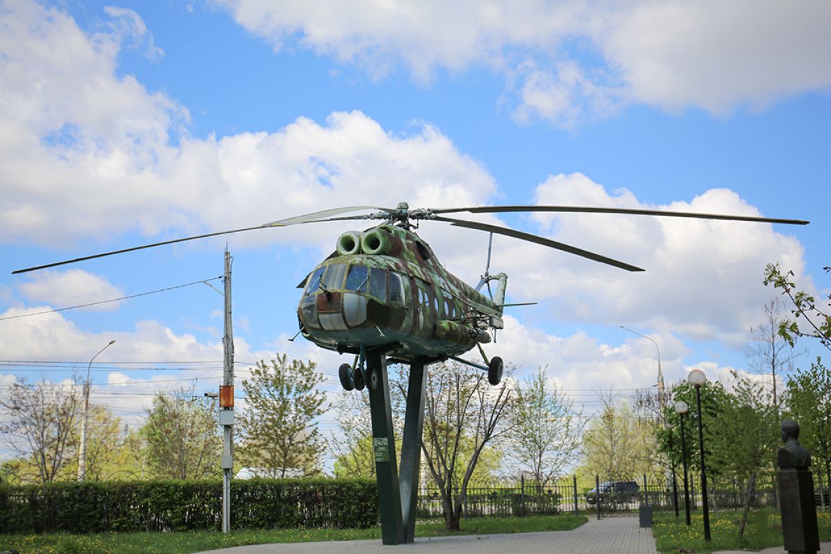 Находящийся на улице в Воронеже боевой вертолёт приведут в порядок&nbsp;