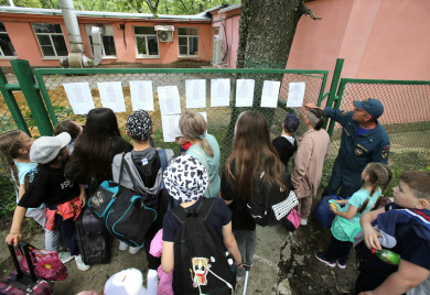 Что говорят дети, приехавшие в Воронеж из Шебекино