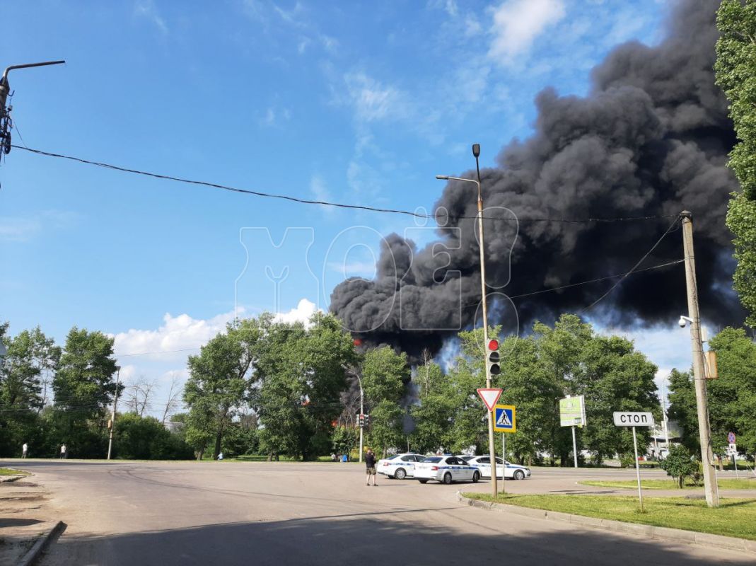 Выяснилось, как повлиял на воздух пожар на нефтебазе в Воронеже