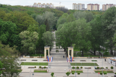 Движение у Центрального парка Воронежа ограничили на время фестиваля «Город-сад»