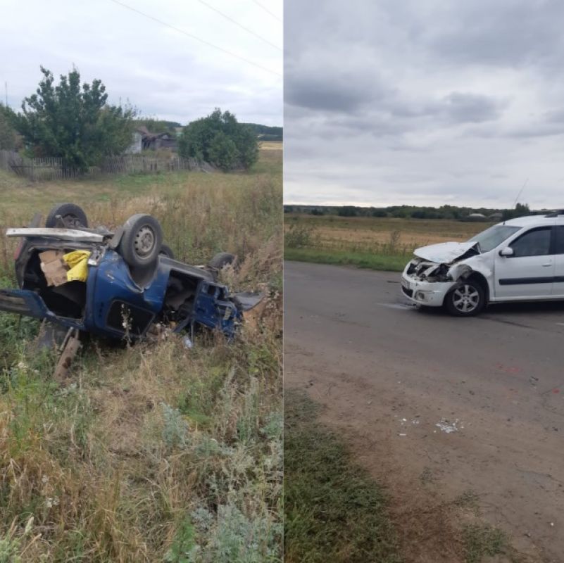 13-летний водитель госпитализирован после ДТП с&nbsp;двумя «Ладами» в&nbsp;Воронежской области