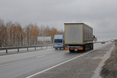 Пробка из-за аварии сковала окружную в Воронеже
