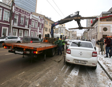 Как прошёл первый день эвакуации авто с нечитаемыми номерами в Воронеже