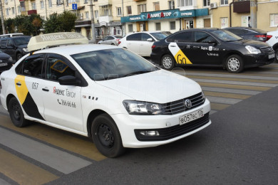 Такси подорожало на 20% за год в Воронежской области