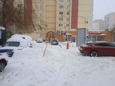 Воронежцев призвали не парковаться вдоль дорог