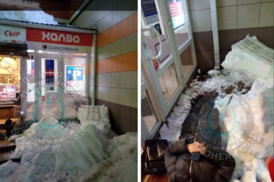 О состоянии женщины, которой снежная глыба сломала ноги, рассказал минздрав Воронежской области