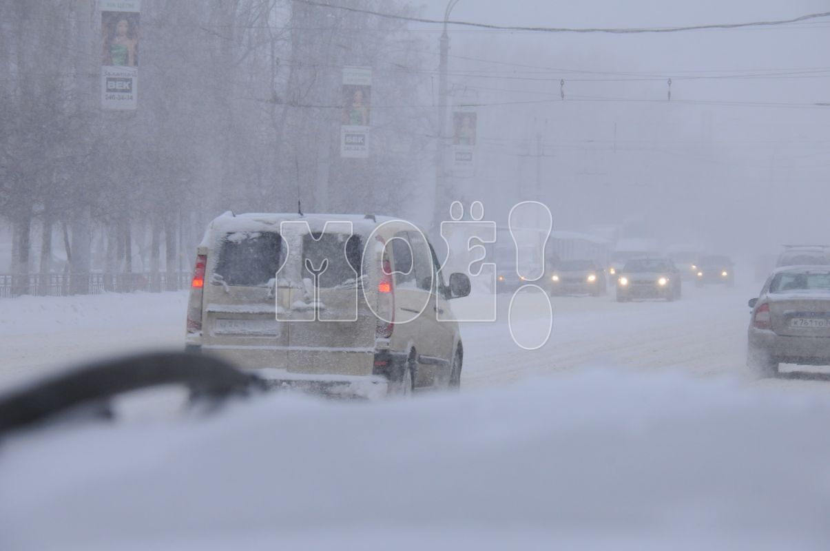 Воронежских водителей предупредили о&nbsp;мокром снеге на&nbsp;федеральной трассе