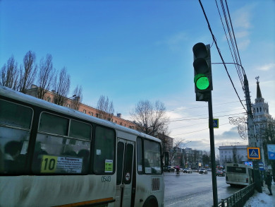 Светофор перестанет работать на воронежской улице