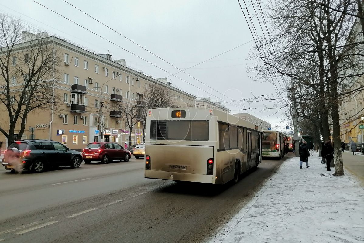 Все автобусы отменили в районе Воронежской области из-за экстремального гололёда
