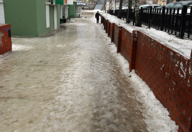 Жуткий гололёд вернётся в Воронежскую область в ближайшее время