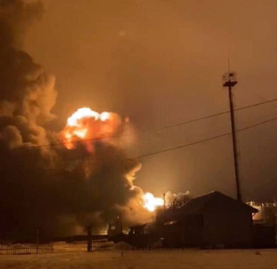 Главное за ночь. Нефтебаза загорелась в Черноземье после атаки беспилотников