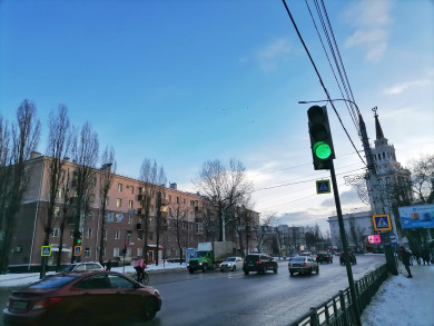 Светофоры отключат на пересечении улиц в Воронеже