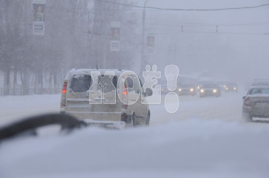 Воронежских водителей предупредили о снегопаде на федеральной трассе