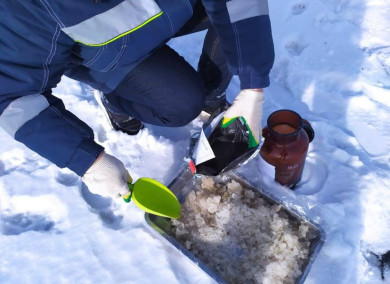 Воронежские экологи выявили нарушения на площадках для загрязнённого снега