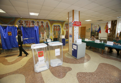 Задержали девушку, вылившую зелёнку на бюллетени в Борисоглебске