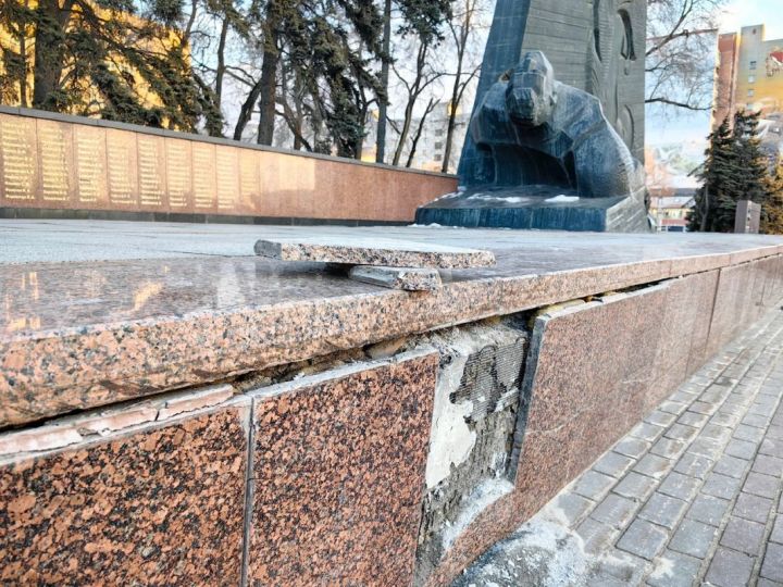 Мэр Воронежа прокомментировал ужасное состояние памятника Славы