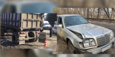 Пьяный парень на угнанной иномарке устроил ДТП в Воронежской области и скрылся
