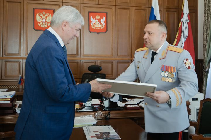Воронежский губернатор поздравил росгвардейцев с профессиональным праздником