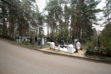 Труп женщины, лежавший возле могил, нашли на воронежском кладбище