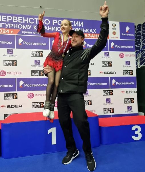 12-летняя уроженка Воронежа выиграла юниорский чемпионат России для фигуристок старшего возраста