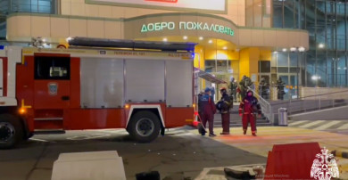60 человек эвакуировали из торгового центра на Левом берегу