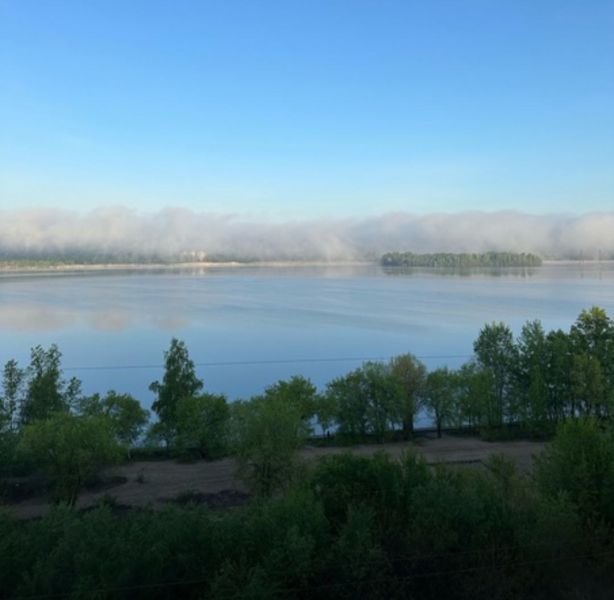 Воронежцы показали на фото густой туман, накрывший город