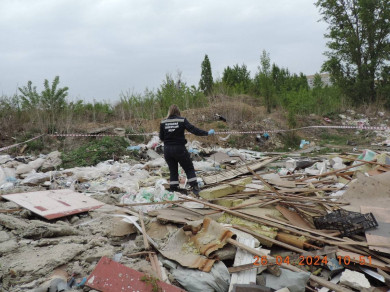 Экологи разыскивают владельца незаконной свалки в Воронеже