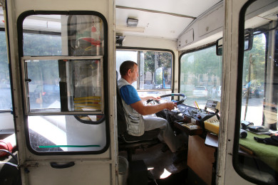 Движение троллейбусного маршрута временно приостановили в Воронеже