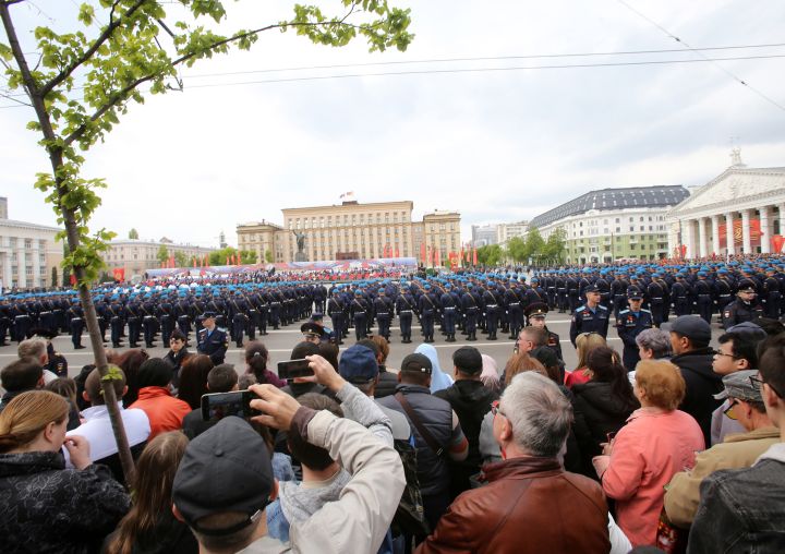 Воронежцев не пустят посмотреть парад Победы на площади Ленина в Воронеже