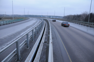 Воронежских водителей предупредили о снеге и дожде на федеральной трассе