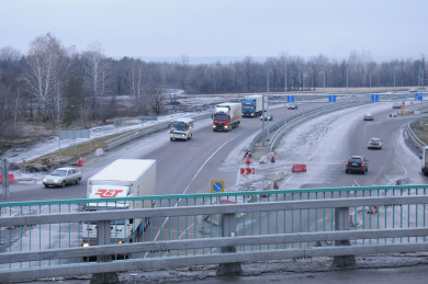 Воронежских водителей предупредили об опасной погоде на федеральной трассе