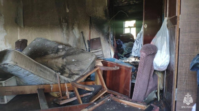 Трупы двух человек нашли на месте пожара в жилом доме в Воронежской области
