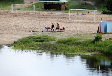 Воронежцам запретили купаться в районе популярного воронежского парка