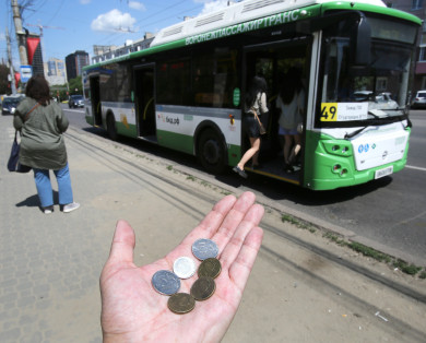Когда повысят стоимость проезда в Воронеже: стала известна дата