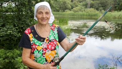 76-летняя рыбачка из-под Воронежа рассказала о своём самом большом улове