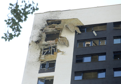 «От взрыва изо рта вылетел зубной протез». Воронежцев разбудил БПЛА, влетевший в дом