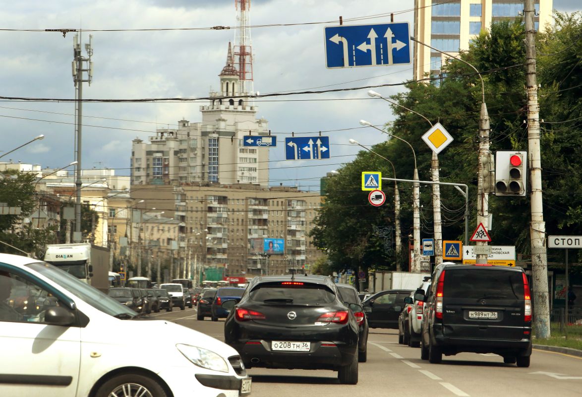 Улицу перекроют в Ленинском районе Воронежа