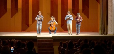 На Платоновфесте выступил струнный квартет, который очень нравится девушкам
