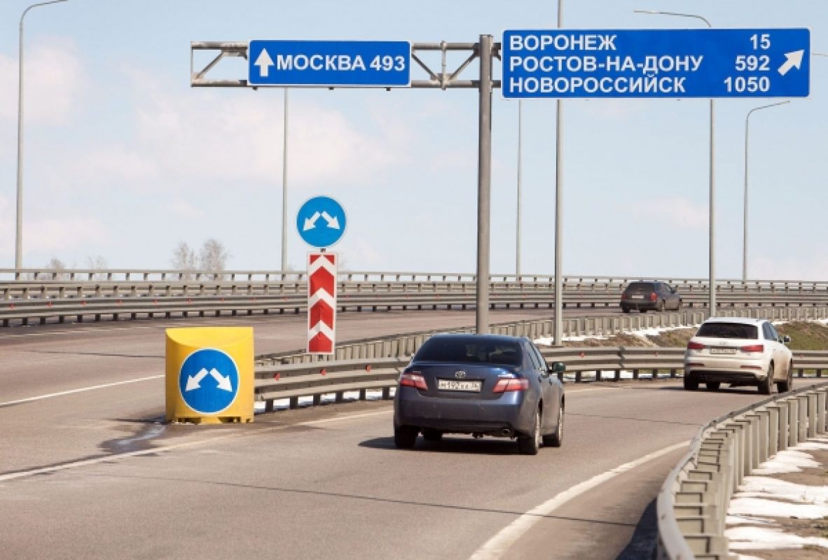 Дорожники введут ночное ограничение на въезд в Воронеж со стороны Москвы