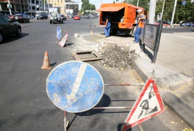 Воронежские автомобилисты возмущены ремонтом дорог в часы пик