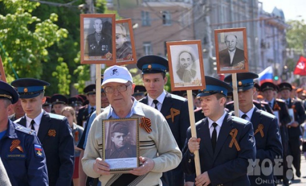 Маршрут акции «Бессмертный полк» в Воронеже может измениться