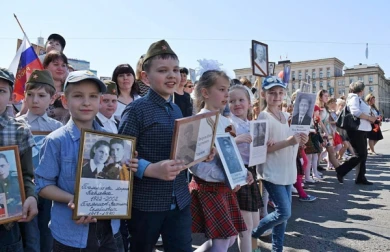 В День Победы по Воронежу в четвёртый раз пройдёт «Бессмертный полк»